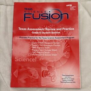 HMH Science Fusion Book Grade 6